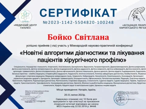 Сертифікат